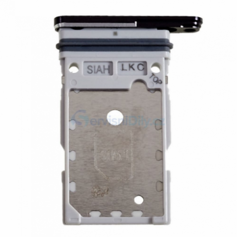 Samsung S918 S23 Ultra 5G (2023) sim kortelės laikiklis (holder) juodas originalas